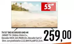 Eko - Tv 55" K55OUVUHD 4K