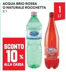 Rocchetta - Acqua Brio Rossa O Naturale