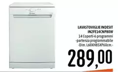 Indesit - Lavastoviglie  In2fe14cmp80w