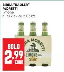 Moretti - Birra "radler"