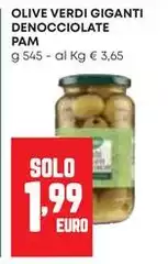 Pam - Olive Verdi Giganti Denocciolate