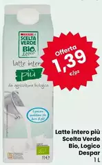 Biologica - Latte Intero Più Scelta Verde Bio, Logico