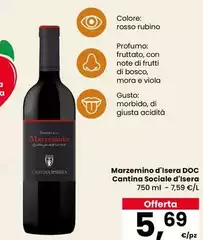 Cantina d'isera - Marzemino D'Isera DOC