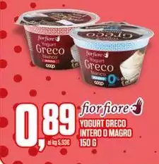 Fior di scelta - Yogurt Greco Intero O Magro