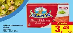 Asdomar - Filetto Di Salmone All'Olio Di Oliva