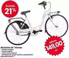 Bicicletta 26" Olanda
