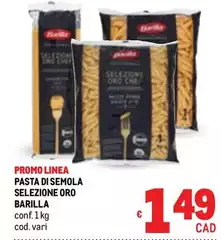 Barilla - Pasta Di Semola Selezione Oro