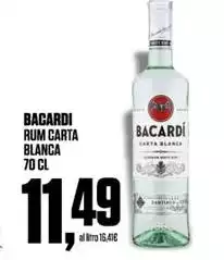 Bacardi - Rum Carta Blanca