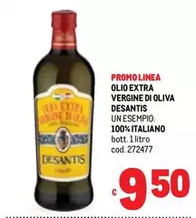 Desantis - Olio Extra Vergine Di Oliva  100% Italiano