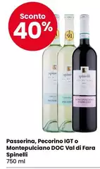 Spinelli - Passerina, Pecorino IGT O Montepulciano DOC Val Di Fara