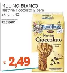 Mulino Bianco - Nastrine Cioccolato & Pera