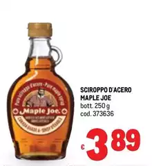 Maple joe - Sciroppo D'Acero Maple Joe