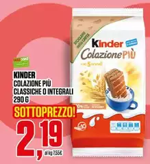 Kinder - Colazione Più Classiche O Integrali