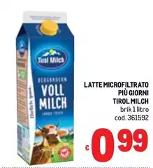 Tirol milch - Latte Microfiltrato Più Giorni