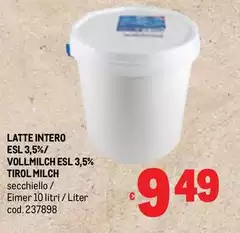 Tirol milch - Latte Intero Esl 3.5%