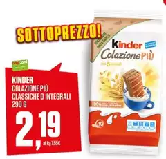 Kinder - Colazione Più Classiche O Integrali