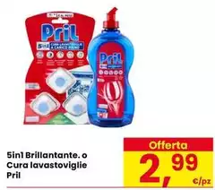 Pril - 5inl Brillantante. O Cura Lavastoviglie