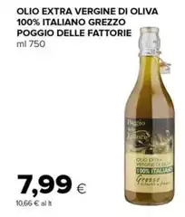Poggio Delle Fattorie - Olio Extra Vergine Di 100% Italiano Grezzo