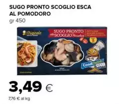 Pronto - Sugo  Scoglio Esca Al Pomodoro