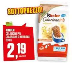 Kinder - Colazione Più Classiche O Integrali