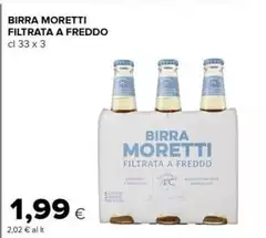 Moretti - Birra Filtrata A Freddo
