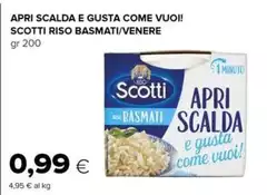 Scotti - Apri Scalda E Gusta Come Vuoi! Riso Basmati/Venere