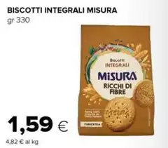 Misura - Biscotti Integrali
