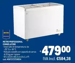 Intervallo - Metro Professional Congelatore