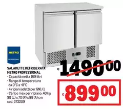 Max - Saladette Refrigerata