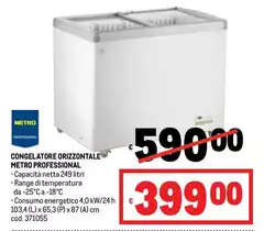 Congelatore Orizzontale