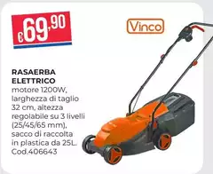 Vinco - Rasaerba Elettrico