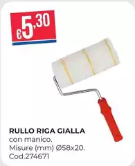 Rullo Riga Gialla