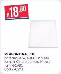 Plafoniera Led
