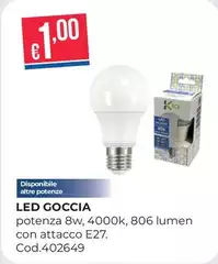 Led Goccia