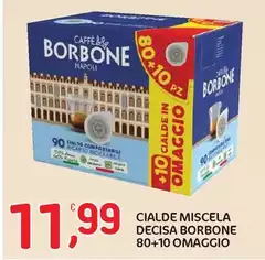 Caffe borbone - Cialde Miscela Decisa