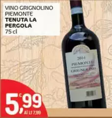 Piemonte - Vino Grignolino  Tenuta La Pergola