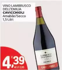 Cavicchioli - Vino Lambrusco Dell'emilia