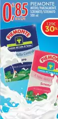 Piemonte miele - Intero/parallamente Scremato/cremato