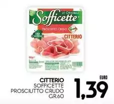 Citterio - Sofficette Prosciutto Crudo Gr.60
