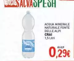 Crai - Acqua Minerale Naturale Fonte Delle Alpi
