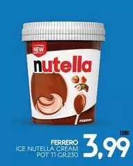 Ferrero - Ice Nutella Cream Pot