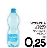Vitasnella - Acqua Minerale Naturale