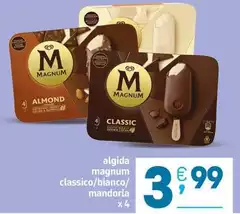 Algida - Magnum Classico/Bianco/Mandorla