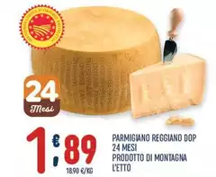 Parmigiano Reggiano - DOP 24 Mesi Prodotto Di Montagna