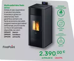 Stufa Pellet Idro Tesis 23 Kw 