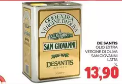 De santis - Olio Extra Vergine Di Oliva San Giovanni