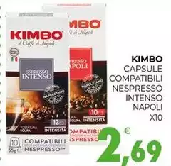 Kimbo - Capsule Compatibili Nespresso Intenso Napoli
