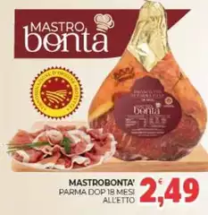 Mastrobontà - Parma Dop 18 Mesi