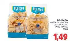 De Cecco - Pasta Di Semola Le Specialita