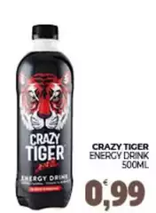 Crazy Tiger - Energy Drink